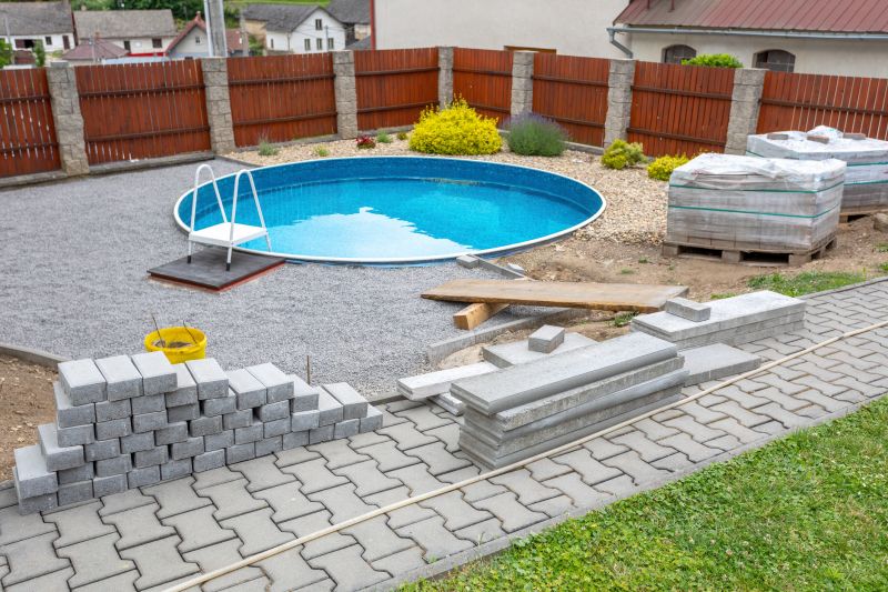 Pool Pavement Installation