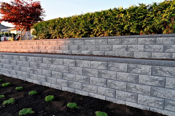 Concrete Retaining Wall Installation in Boerne