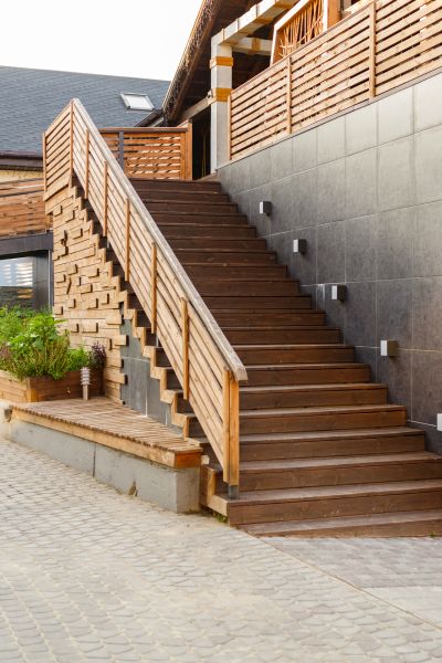 Outdoor Steps Installation