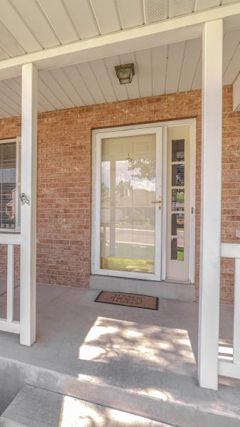 Cement Porch Building